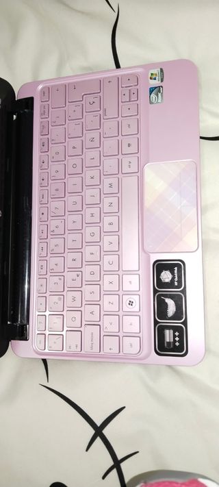 Ordenador HP mini Rosa