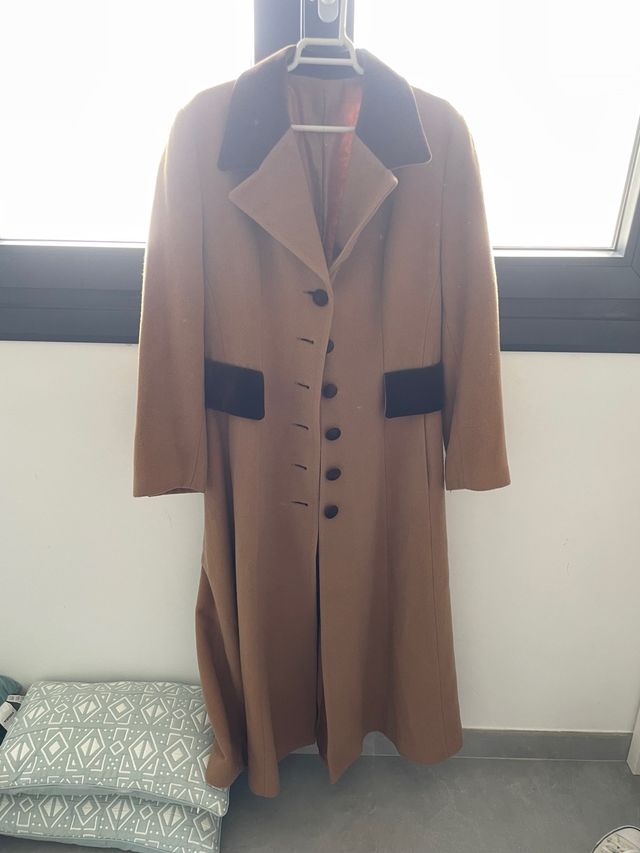 Abrigo largo marrón