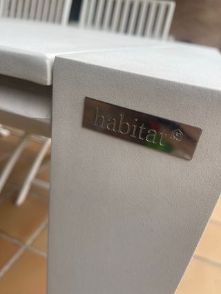 OPORTUNIDADConjunto mesa, sillas, comedor exterior