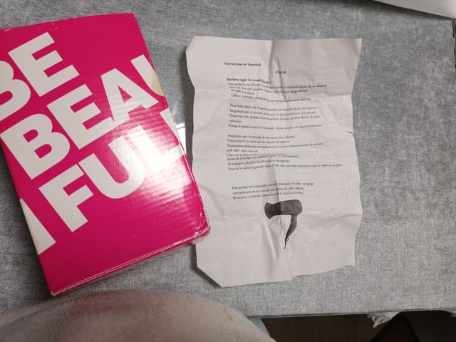 Secador de pelo de viaje