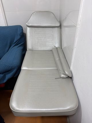 Camilla fisioterapia con reposabrazos