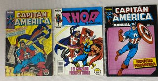 Cómics Marvel - Capitán América + Thor
