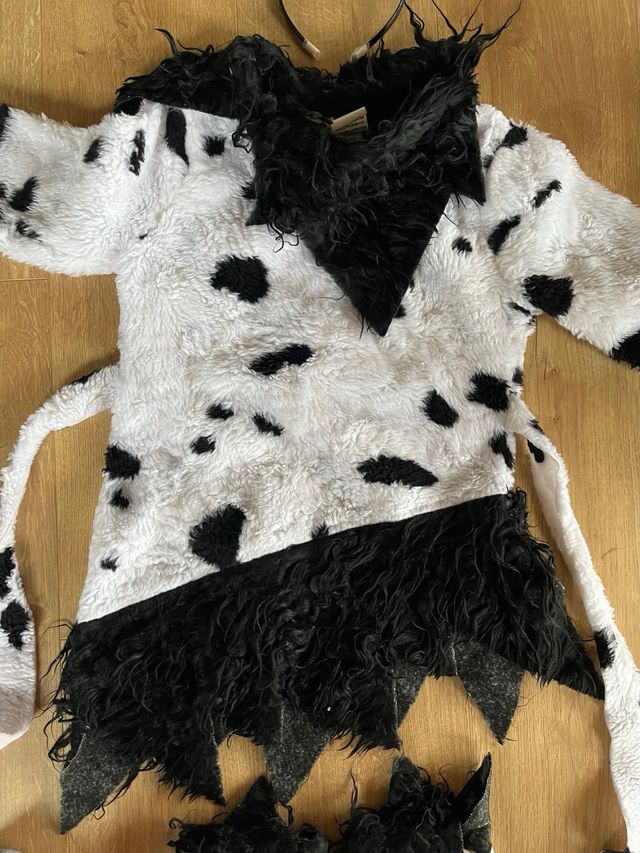 Disfraz vaquita  niña 6 años