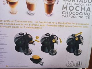 Cafetera Krups Dolce gusto negra
