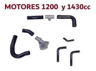 KIT Manguitos SEAT 124/130 Monoárbol en SILICONA
