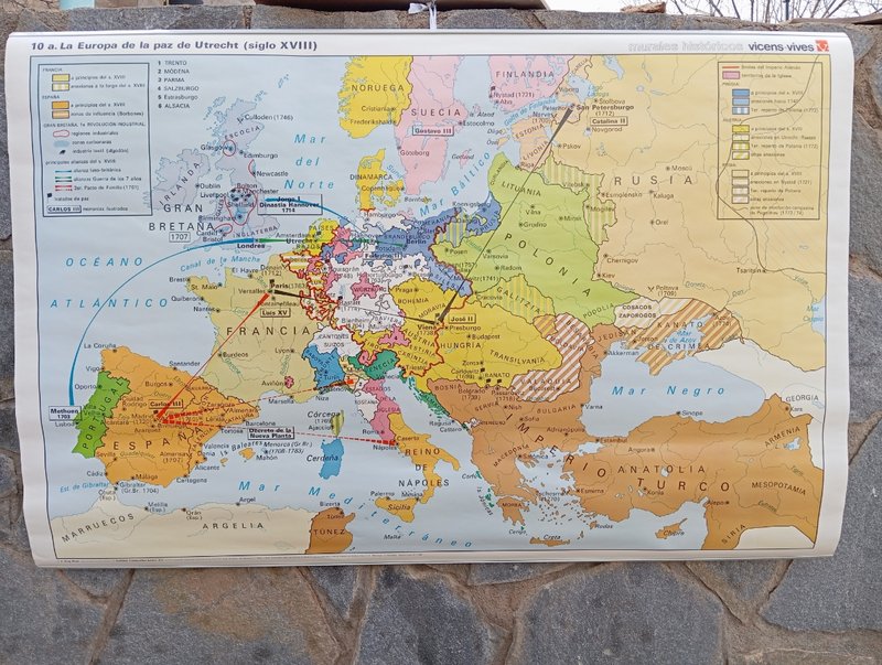 Mapa De Europa Del Siglo Xviii
