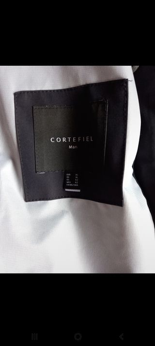 Cortefiel parka hombre