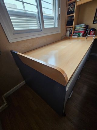 Cama nido, cajonera, 1 colchón y somier