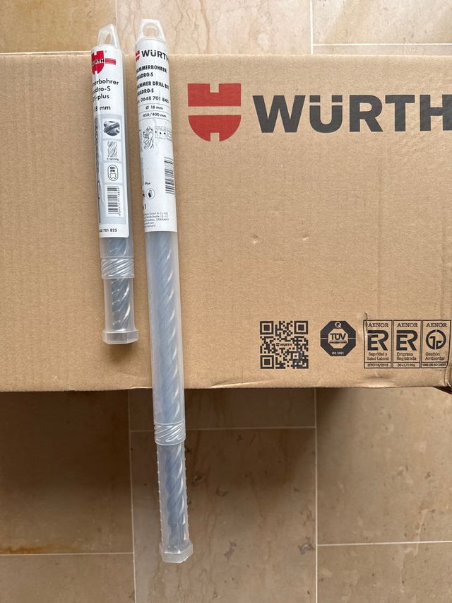 PACK BROCAS MARCA WURTH