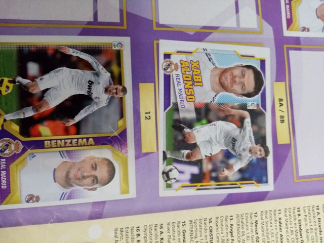 Lote 3 álbum 2011-12