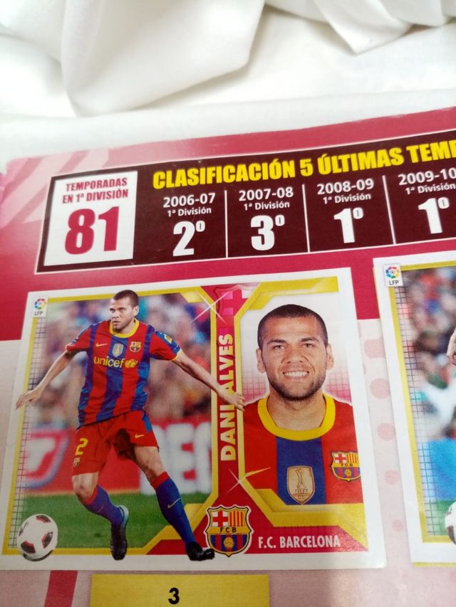 Lote 3 álbum 2011-12