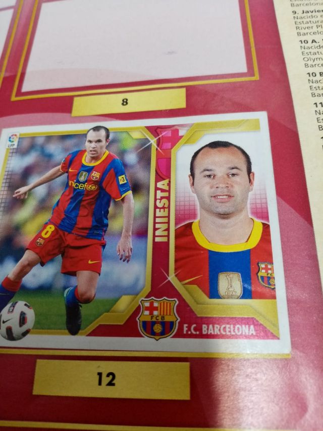 Lote 3 álbum 2011-12