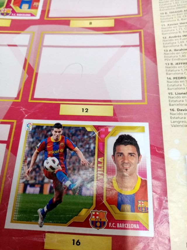 Lote 3 álbum 2011-12