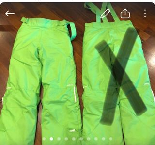1 paio pantaloni sci da bambino
