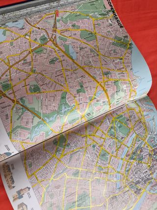 MAPA GUIA ATLAS DE CARRETERAS DE EUROPA. NUEVO.