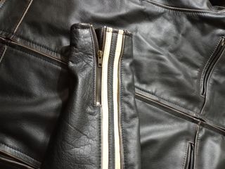 Chaqueta cuero moto 4xl