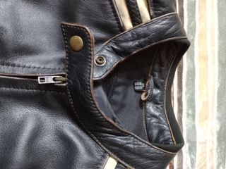 Chaqueta cuero moto 4xl