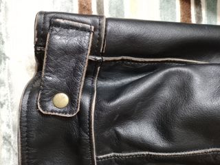 Chaqueta cuero moto 4xl