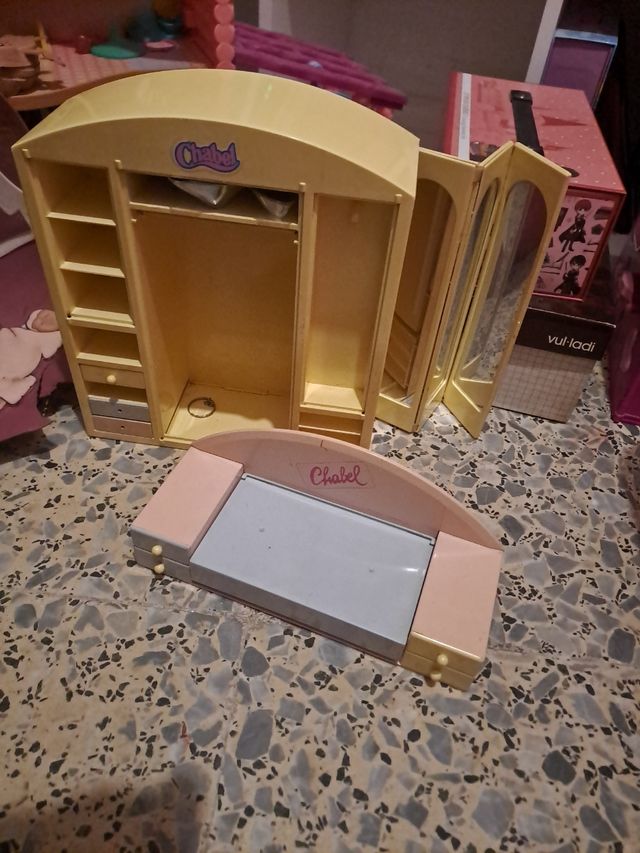 Cama y armario chabel