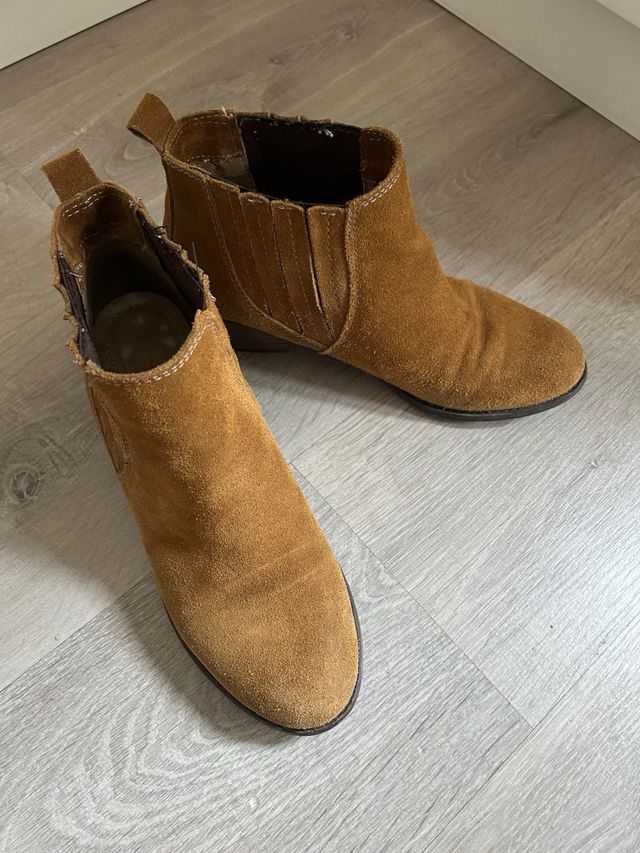 Botas piel Pull and Bear