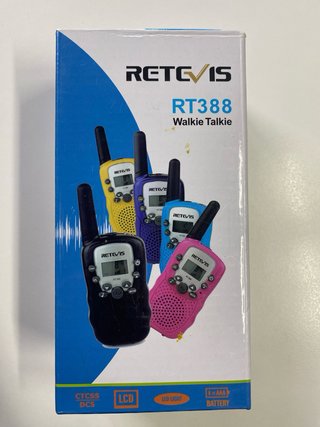 Walkie Talkies para niños Retevis RT388