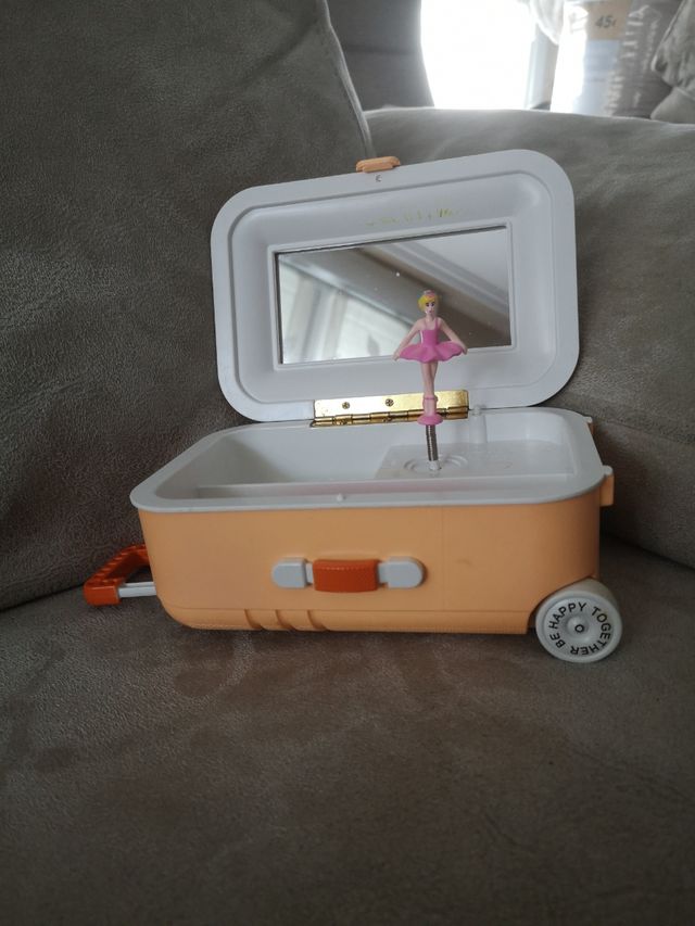 Joyero musical de Maleta