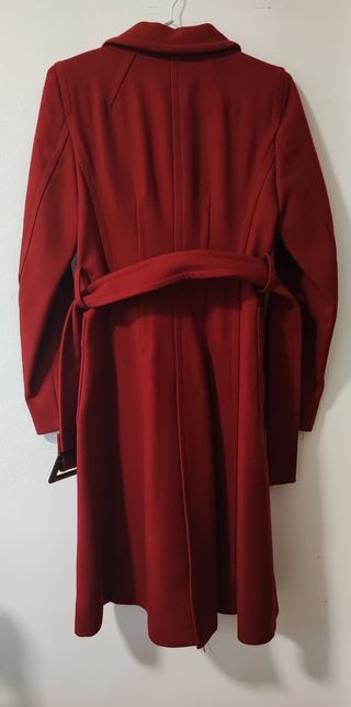 Abrigo de lana zara