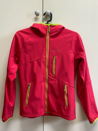 Chaqueta neopreno rosa niña