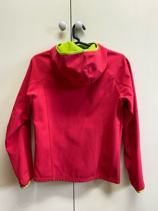 Chaqueta neopreno rosa niña