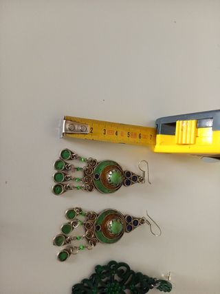 Pendientes verdes