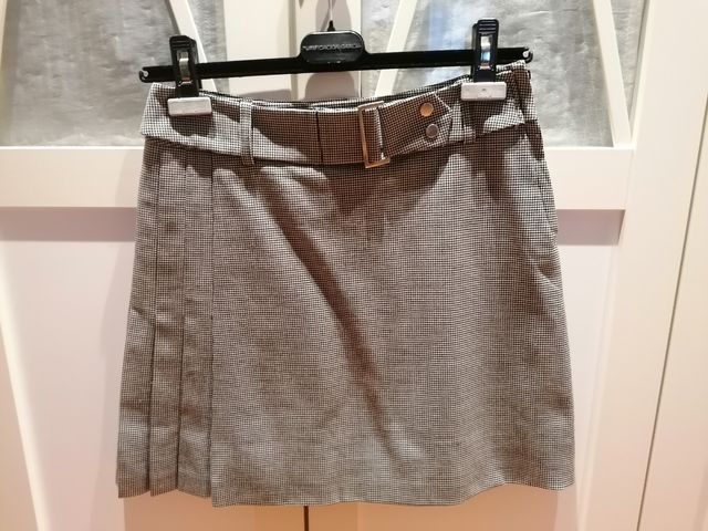 Falda cuadros vichy