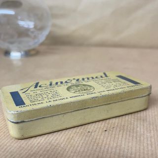 Acinormal cajita hojalata 