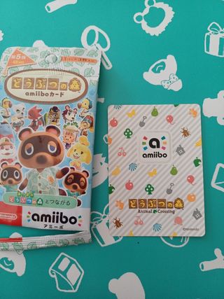 Tarjeta animal crossing Timmy y Tommy