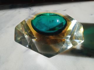 Cenicero Murano Flavio Poli años 60