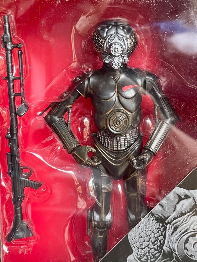 FIGURA STAR WARS. 4-LOM. 2017.THE BLACK SERIES.HA