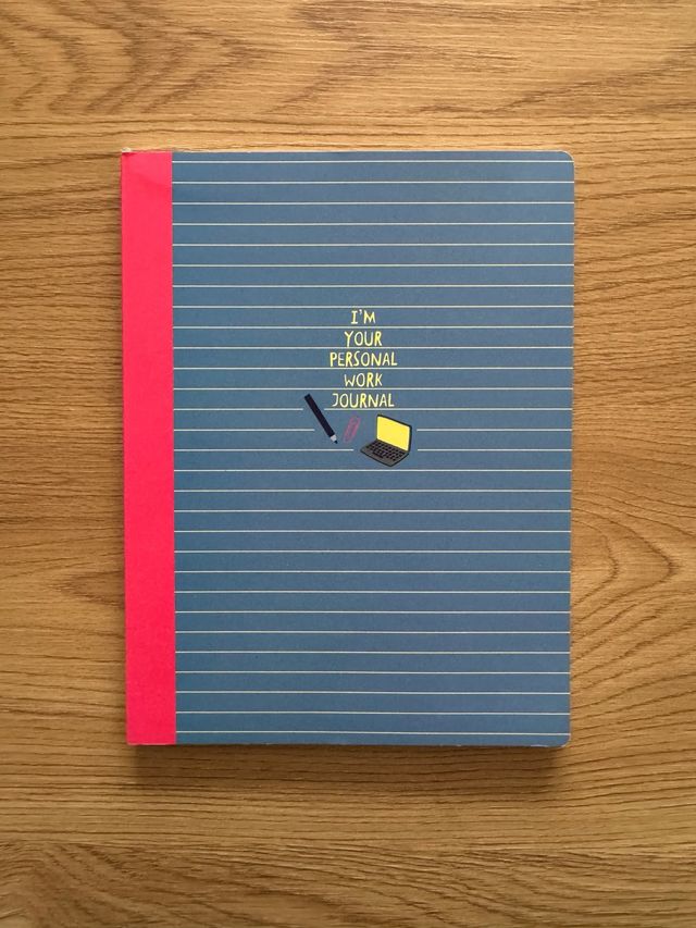 Work journal quaderno organizzazione lavoro