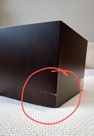 Caja de madera portafotos