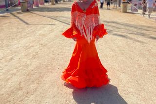 Traje de flamenca
