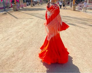 Traje de flamenca