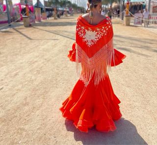 Traje de flamenca