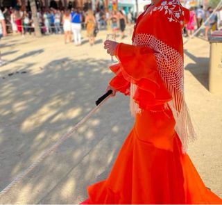 Traje de flamenca