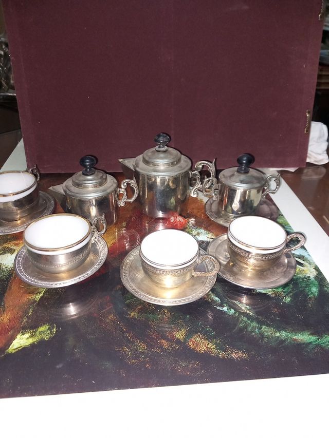 Juego de cafe decoración