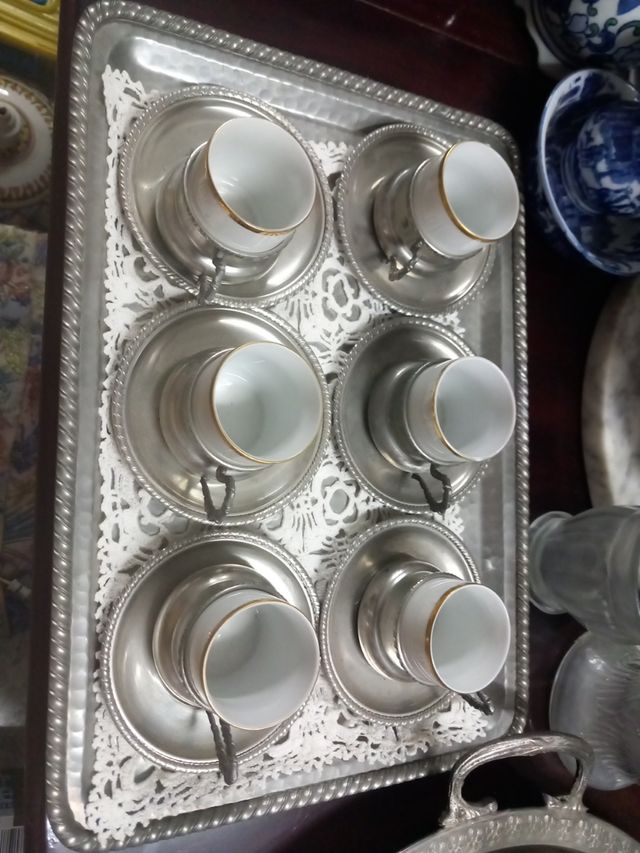 Juego de cafe decoración