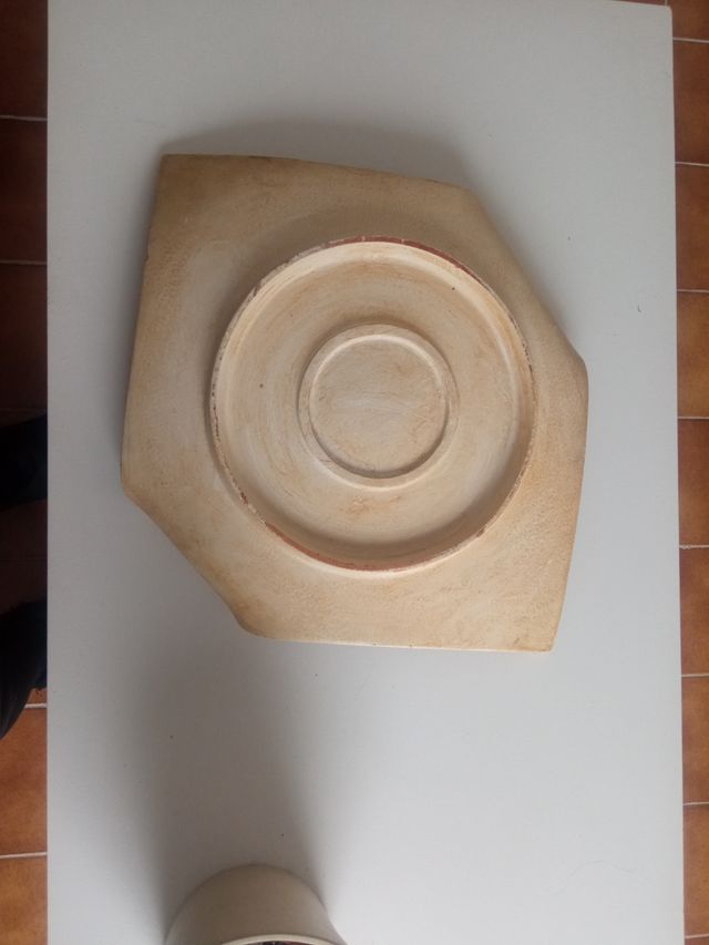 Fuente centro de mesa ceramica