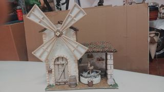 Molino de prensa de aceite  para portal de belen