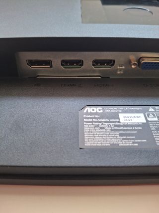 Monitor AOC 24G2U5 BK 75 Hz