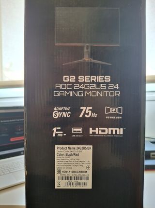 Monitor AOC 24G2U5 BK 75 Hz
