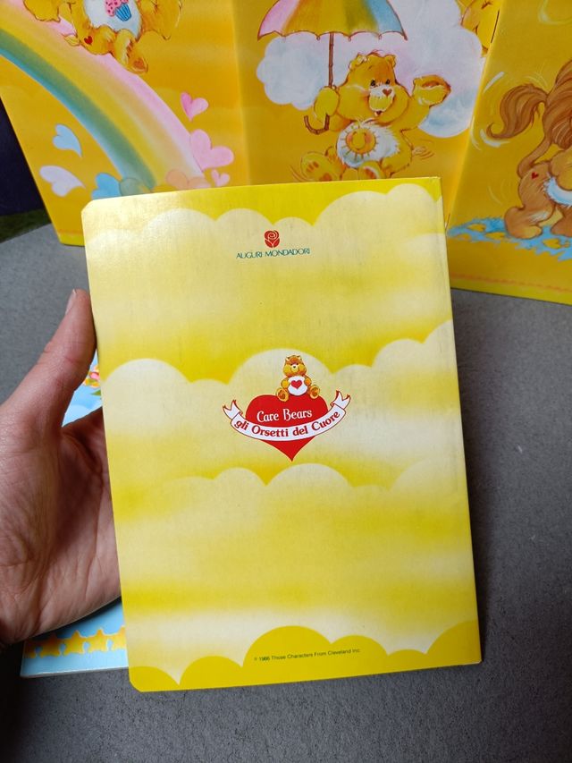 Quaderni Care Bears A5 vintage