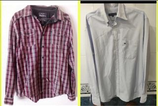 Camisa Pepe jeans y camisa Tommi Hilfiger