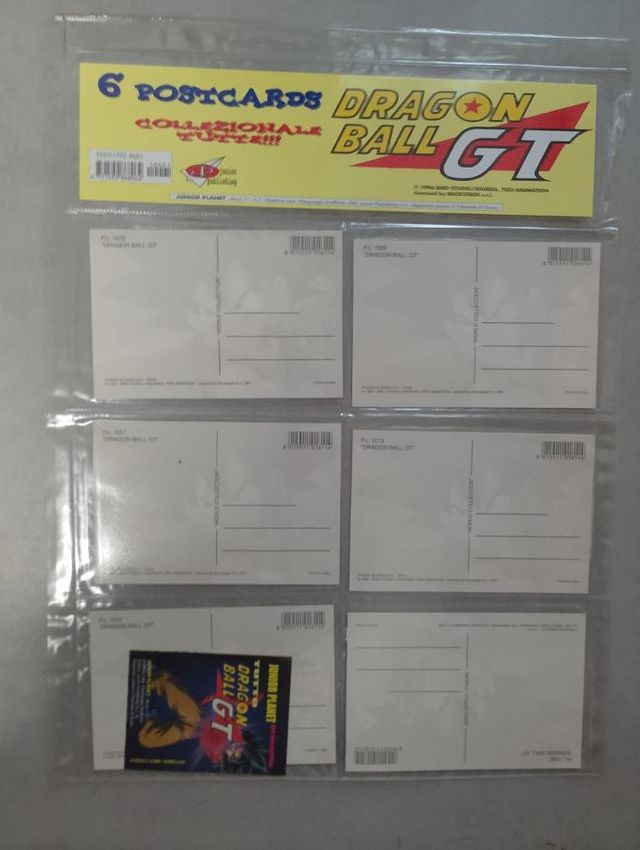 Cartoline collezione Dragonball vintage set 2